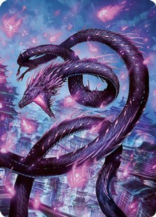 Junji, the Midnight Sky Art Card (58/81) (ASNEO-058) - Art Series: Kamigawa: Neon Dynasty