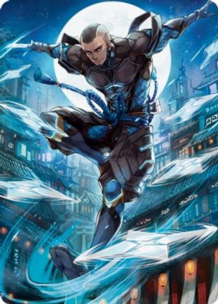 Kaito Shizuki Art Card (70/81) (ASNEO-070) - Art Series: Kamigawa: Neon Dynasty