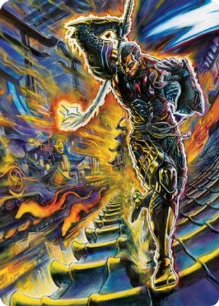 Kaito Shizuki Art Card (71/81) (ASNEO-071) - Art Series: Kamigawa: Neon Dynasty