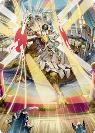 Spirit-Sister's Call Art Card (ASNEO-075) - Art Series: Kamigawa: Neon Dynasty