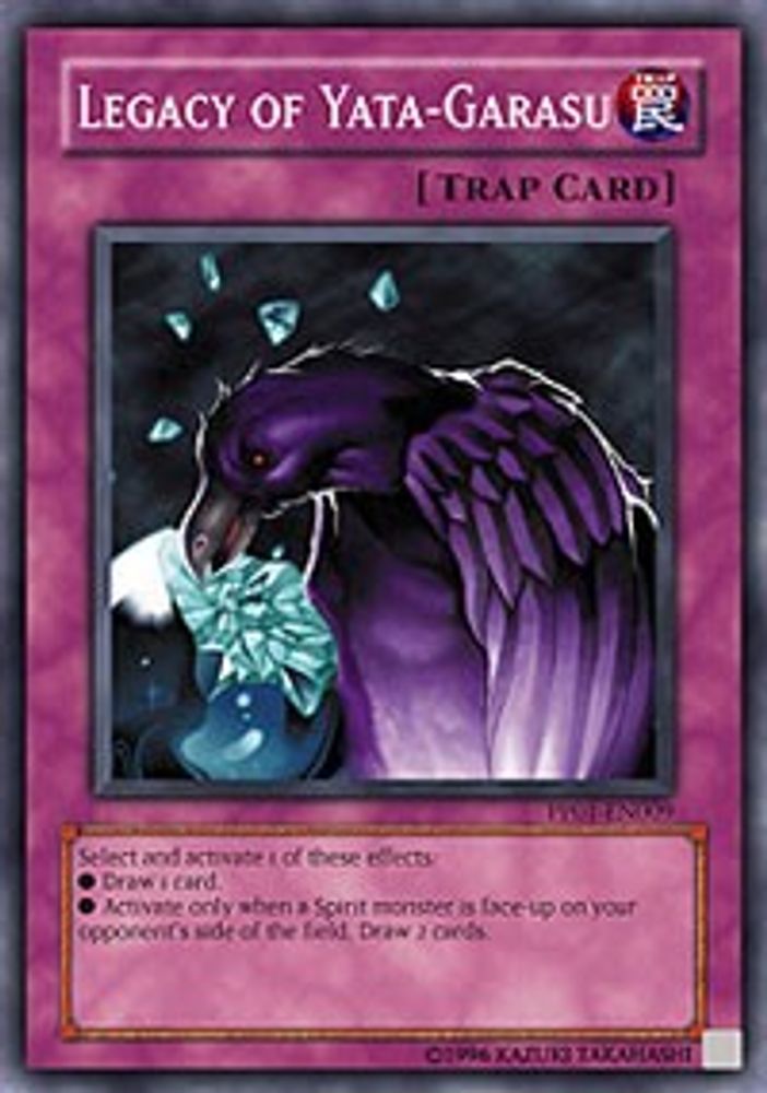Legacy of Yata-Garasu (PP01-EN009) - Super Rare