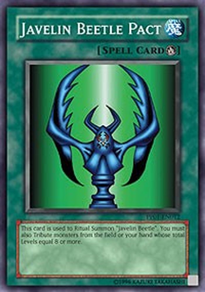 Javelin Beetle Pact (PP01-EN012) - Super Rare