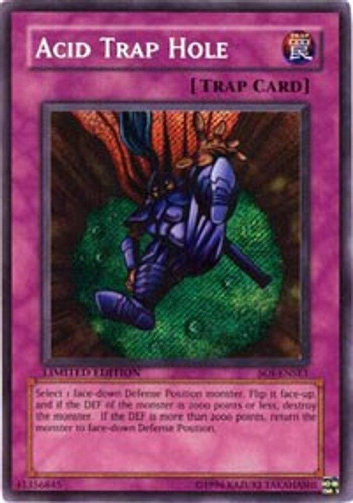 Acid Trap Hole (SOI-ENSE1) - Secret Rare