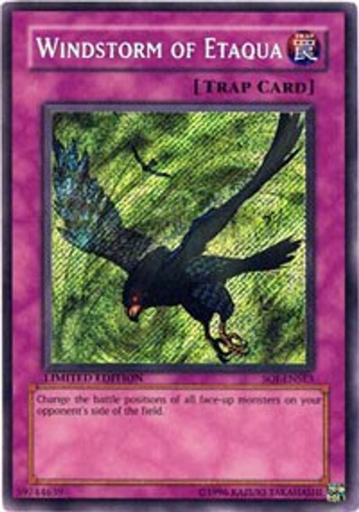 Windstorm of Etaqua (SOI-ENSE3) - Secret Rare