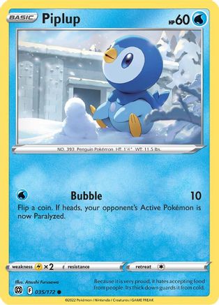 Piplup 035  - Common