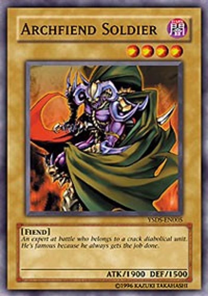 Archfiend Soldier (YSDS-EN005) - Common
