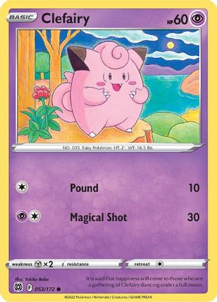 Clefairy 053  - Common