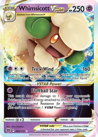 Whimsicott VSTAR 065  - Holofoil - Ultra Rare
