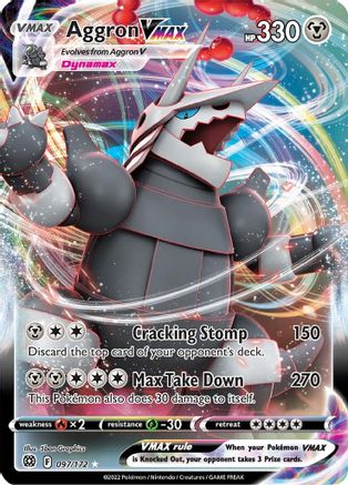 Aggron VMAX 097  - Holofoil - Ultra Rare