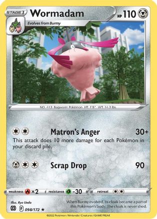 Wormadam (98) (98) 098  - Rare