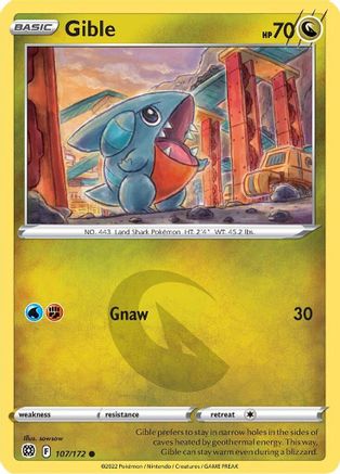Gible 107  - Common