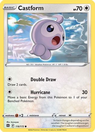 Castform 116  - Common