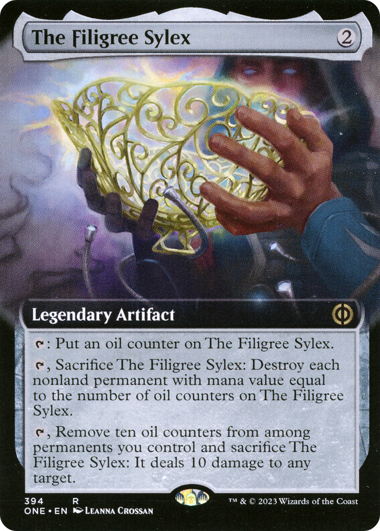 Le Sylex en filigrane (Art étendu) [Phyrexia : Tous seront un] 