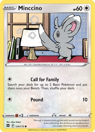 Minccino 124  - Common