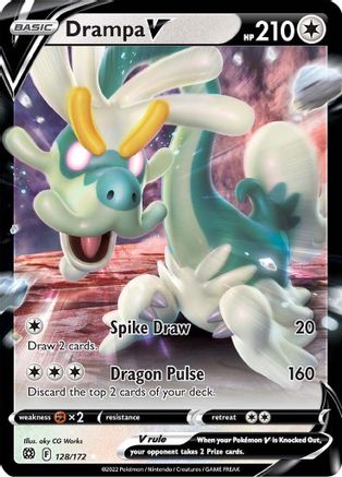 Drampa V 128  - Holofoil - Ultra Rare