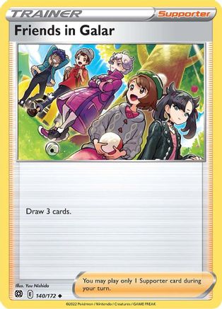 Friends in Galar 140  - Uncommon