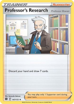 Professor's Research 147  - Holofoil - Holo Rare