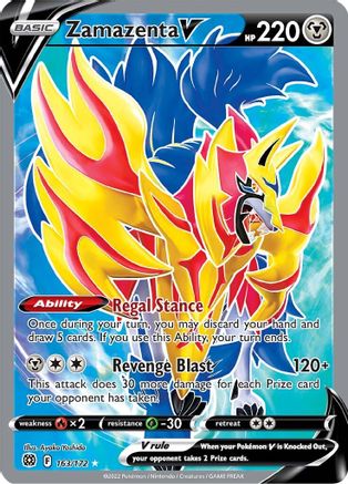 Zamazenta V (Full Art) 163  - Holofoil - Ultra Rare