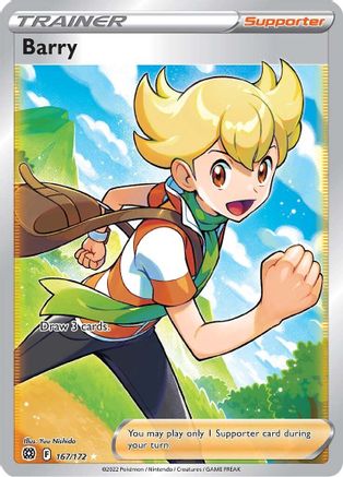 Barry (Full Art) 167  - Holofoil - Ultra Rare