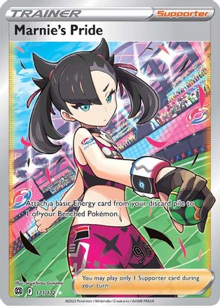 Marnie's Pride (Full Art) 171  - Holofoil - Ultra Rare