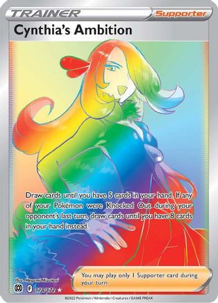 Cynthia's Ambition (Secret) 178  - Holofoil - Secret Rare