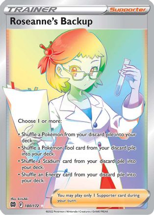 Roseanne's Backup (Secret) 180  - Holofoil - Secret Rare