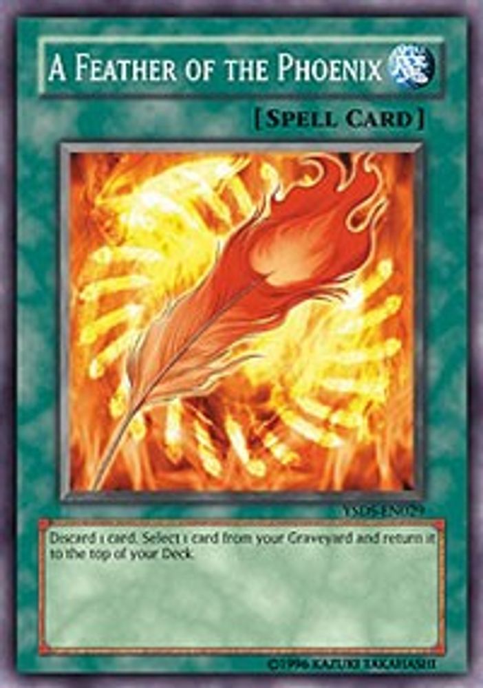 A Feather of the Phoenix (YSDS-EN029) - Common
