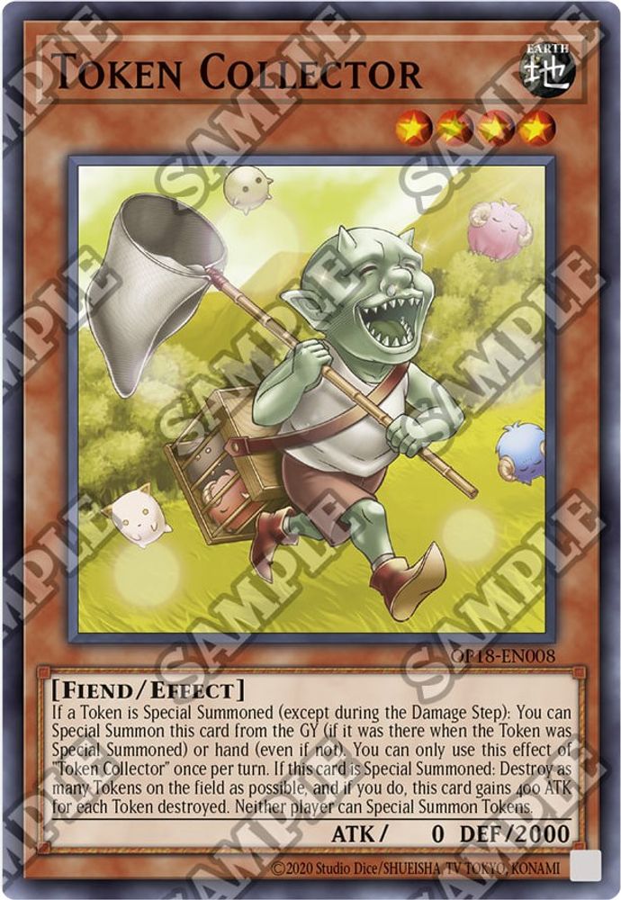 Token Collector (OP18-EN008) - Super Rare