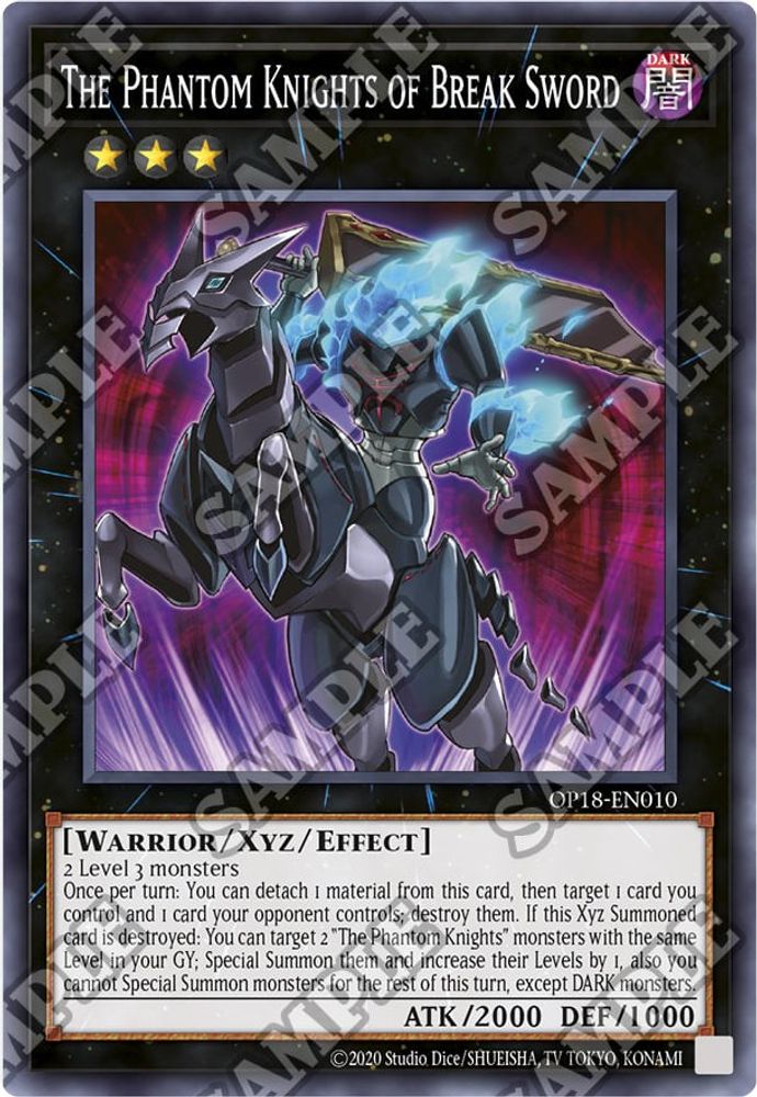The Phantom Knights of Break Sword (OP18-EN010) - Super Rare