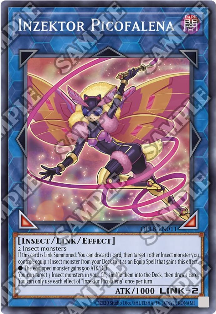 Inzektor Picofalena (OP18-EN011) - Super Rare