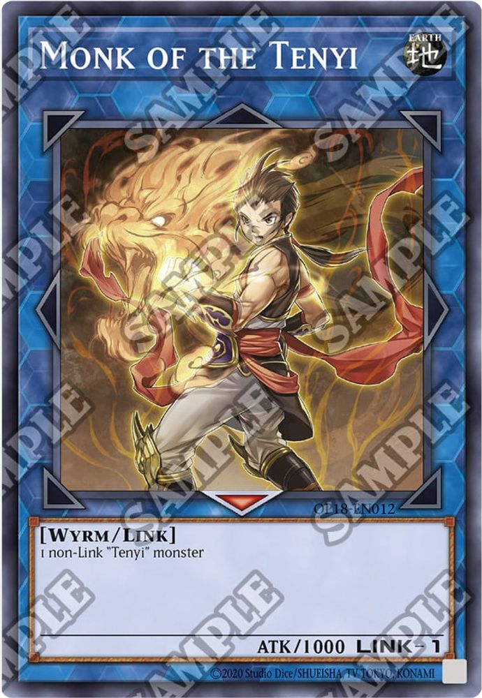 Monk of the Tenyi (OP18-EN012) - Super Rare