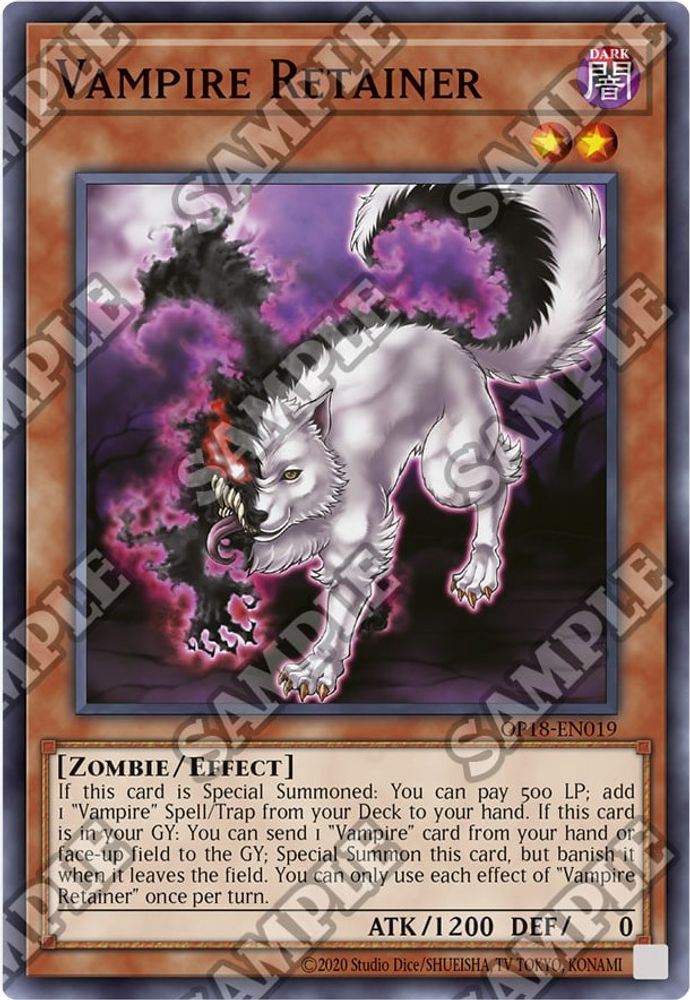 Vampire Retainer (OP18-EN019) - Common