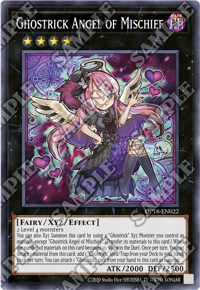 Ghostrick Angel of Mischief (OP18-EN022) - Common