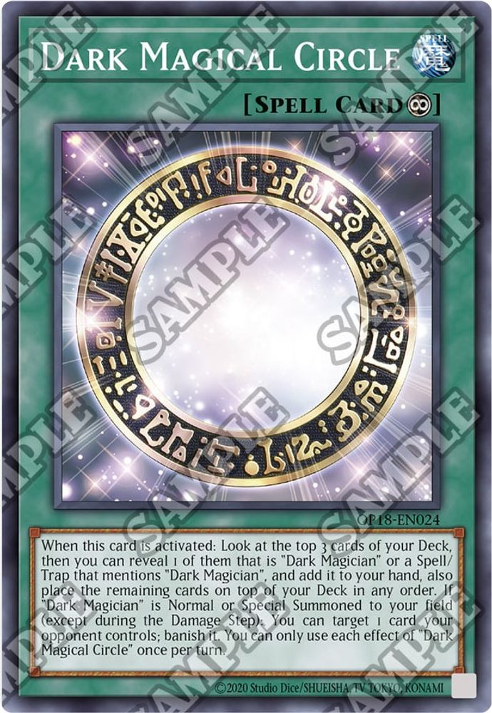 Dark Magical Circle (OP18-EN024) - Common