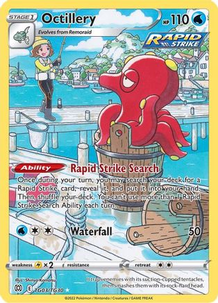 Octillery TG03  - Holofoil - Ultra Rare