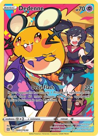 Dedenne TG07  - Holofoil - Ultra Rare