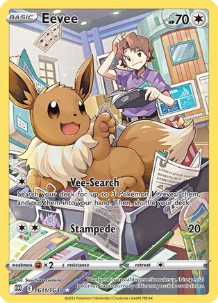 Eevee TG11  - Holofoil - Ultra Rare