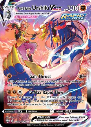Rapid Strike Urshifu VMAX TG21  - Holofoil - Ultra Rare
