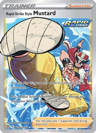 Rapid Strike Style Mustard TG27  - Holofoil - Ultra Rare