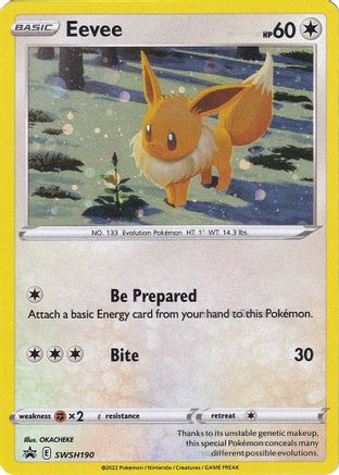 Eevee SWSH190  - Holofoil - Promo