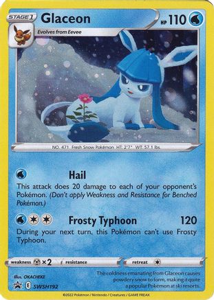 Glaceon (SWSH192) [Épée et Bouclier : Promos Black Star] 