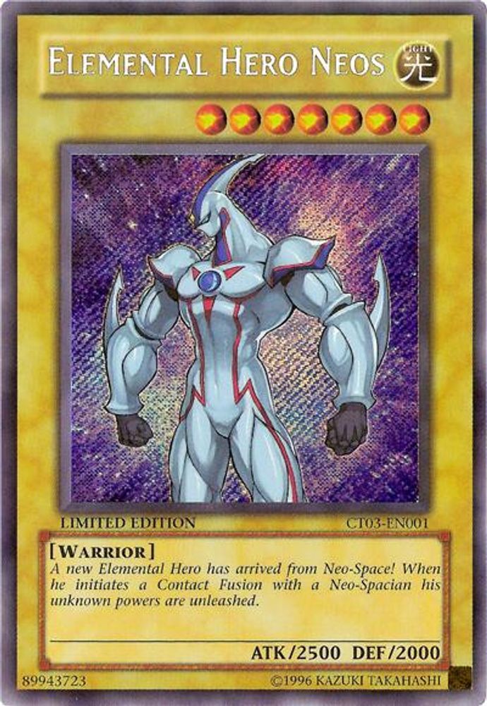 Elemental HERO Neos (CT03-EN001) - Secret Rare