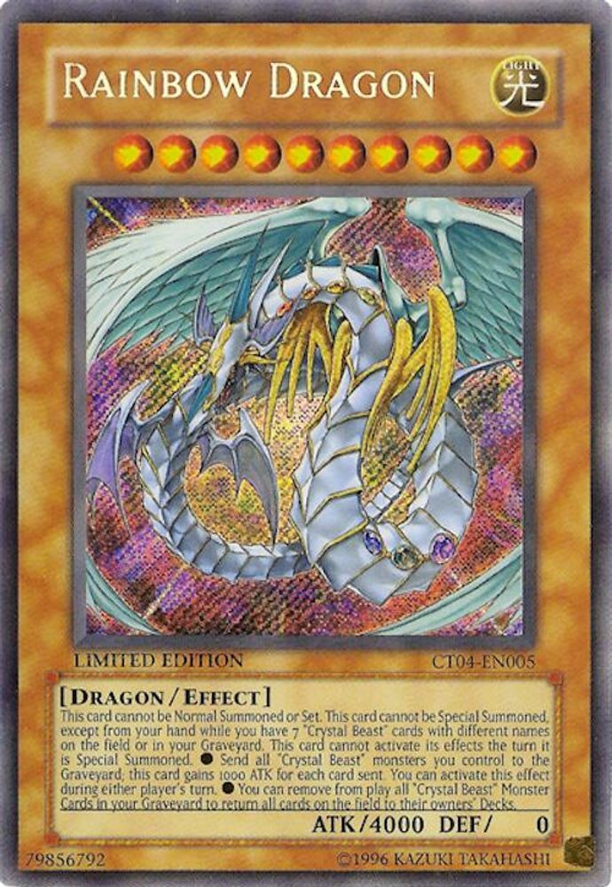 Rainbow Dragon (CT04-EN005) - Secret Rare