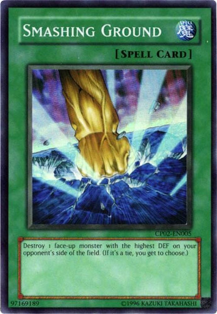 Smashing Ground [CP02-EN005] Super Rare 