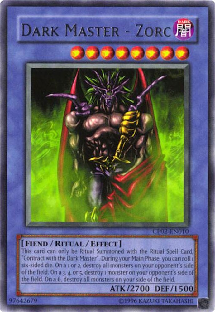 Dark Master - Zorc (CP02-EN010) - Rare