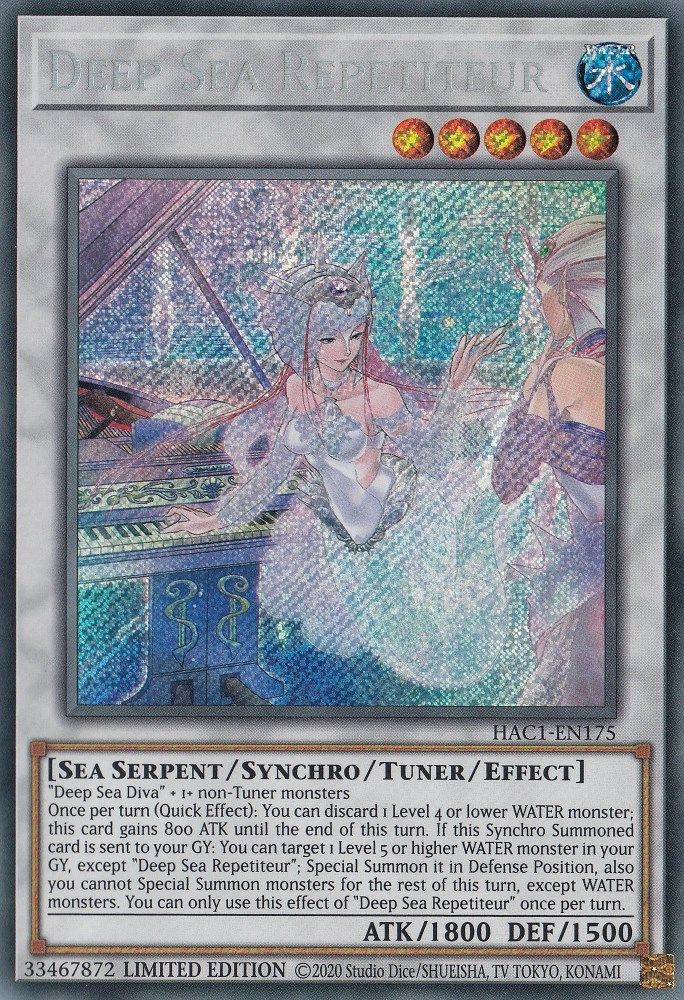 Deep Sea Repetiteur (HAC1-EN175) - Secret Rare