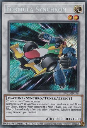 Formule Synchrone [HAC1-EN178] Secret Rare 