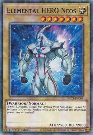 Elemental HERO Neos (Duel Terminal) [HAC1-EN004] Parallel Rare