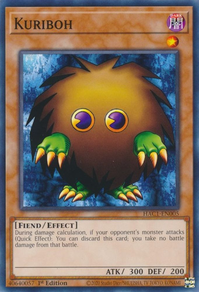 Kuriboh (HAC1-EN005) - Common