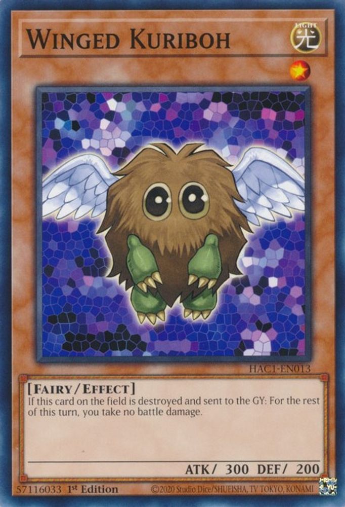 Winged Kuriboh (HAC1-EN013) - Common